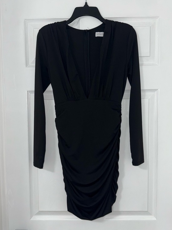 Thats So Fetch Dresses & Skirts - Deep V Long-Sleeve Dress
